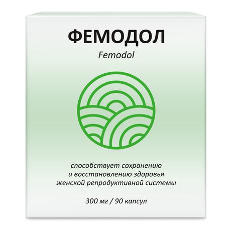 Фото Фемодол капсулы 300 мг, 90 шт.