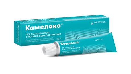 Фото Камелокс, гель с растительными экстрактами и аллантоином, 20 г