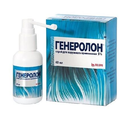 Фото Генеролон, спрей 5%, 60 мл