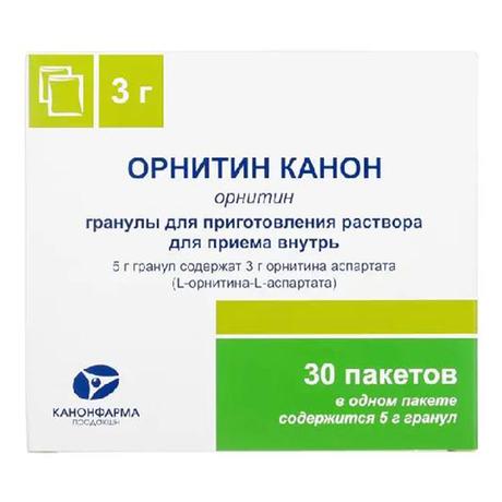 Фото Орнитин Канон, гранулы, пакетики 3 г, 30 шт.