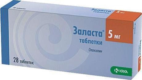 Фото Заласта, таблетки 5 мг, 28 шт.