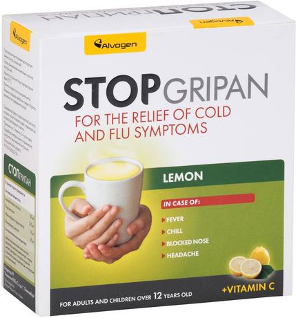 Фото Стопгрипан, порошок (лимон), саше, 10 шт.