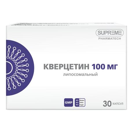 Фото Липосомальный кверцетин капсулы 100 мг, 30 шт.