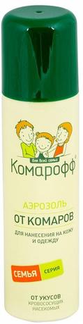 Фото Комарофф, аэрозоль, 150 мл