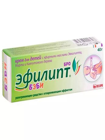 Фото Эфилипт Бро Бэби, крем для детей, 40 г