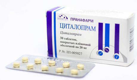 Фото Циталопрам таблетки, покрытые пленочной оболочкой 20 мг, 30 шт. (Пранафарм)