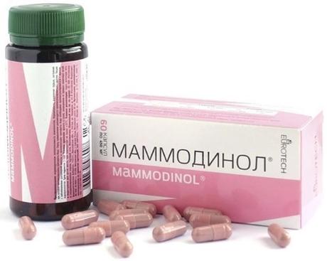 Фото Маммодинол, капсулы 450 мг, 60 шт.