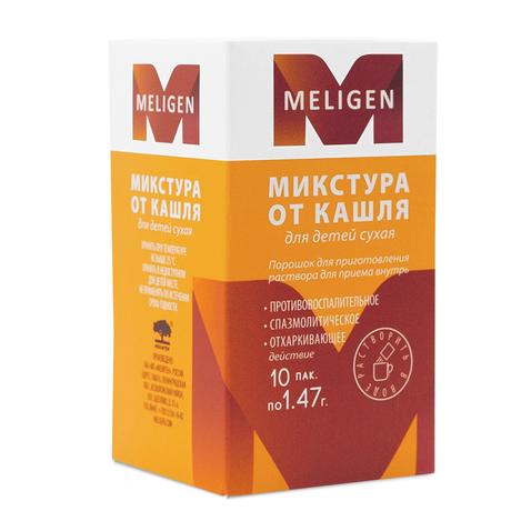 Фото Микстура сухая от кашля, порошок для приготовления раствора 1,47 г, 10 шт.