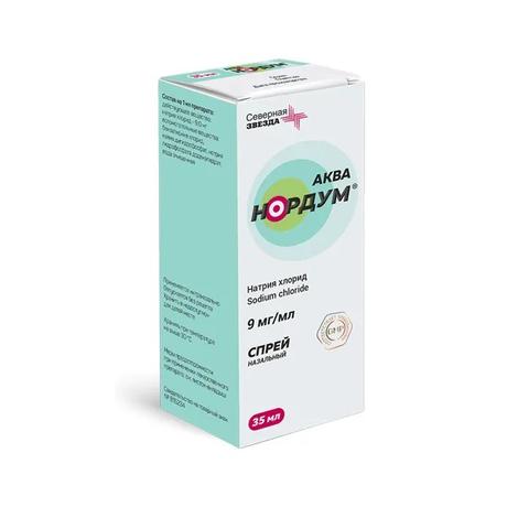 Фото Аква Нордум, спрей назальный 9 мг/мл, 35 мл