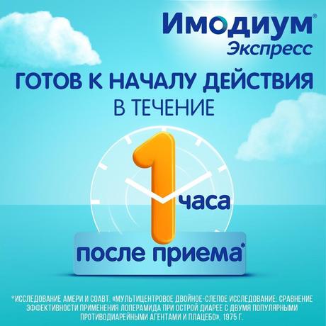 Фото Имодиум, таблетки-лиофилизат 2 мг, 6 шт.