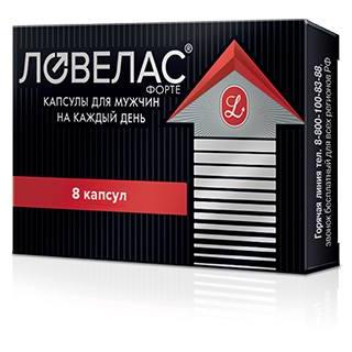 Фото Ловелас форте, капсулы, 8 шт.