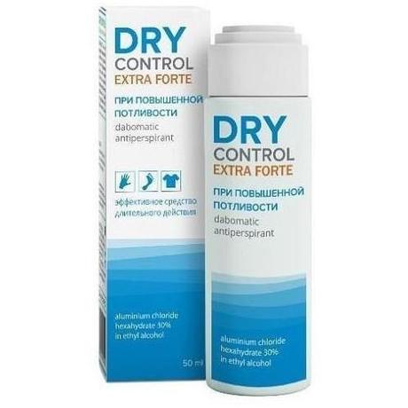 Фото Dry Control Extra Forte h2o антиперспирант без спирта дабоматик дезодорант 30% 50 мл №1