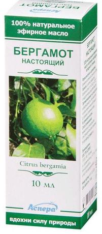 Фото Бергамот, масло эфирное, 10 мл
