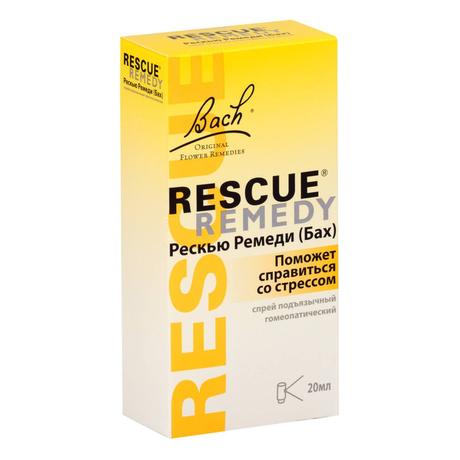 Фото Рескью Ремеди (Бах), спрей подъязычный 20 мл