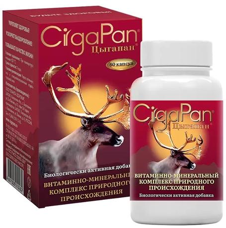 Фото Цыгапан, капсулы 400 мг, банка, 60 шт.