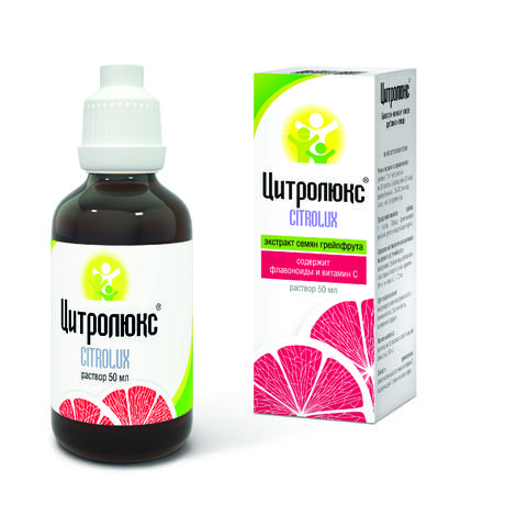 Фото Цитролюкс раствор, флакон 50 мл, 1 шт.