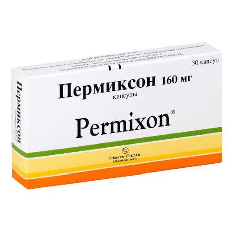 Фото Пермиксон, капсулы 160 мг, 30 шт.