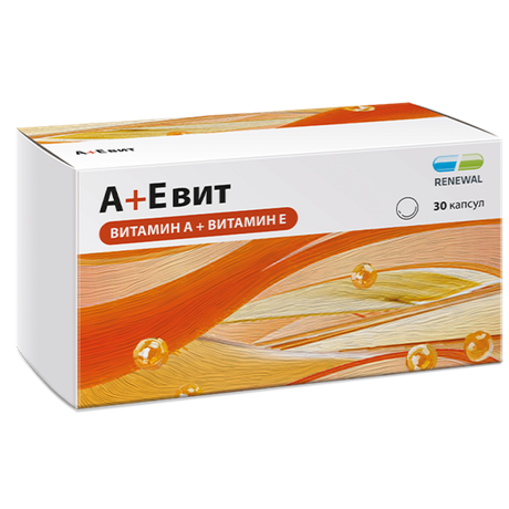 Фото А+Е вит Реневал, капсулы, 30 шт.