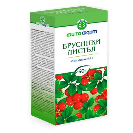 Фото Брусника, листья, 50 г