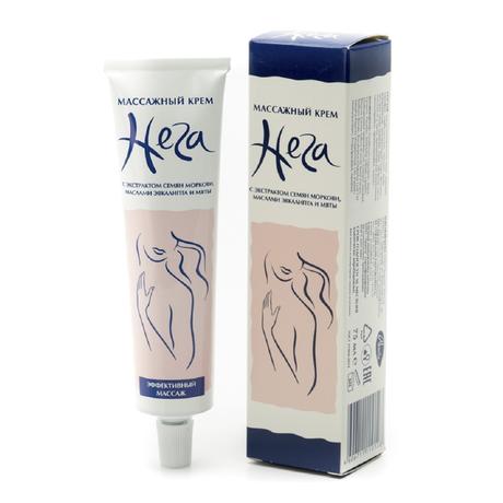 Фото Нега, крем массажный, туба 75 мл