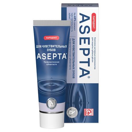 Фото Асепта Сенситив, зубная паста, 75 мл