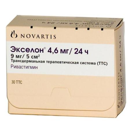Фото Экселон, трансдермальная терапевтическая система 4,6 мг/сут, 30 шт.