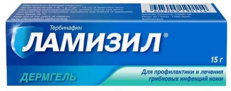 Фото Ламизил Дермгель, гель 1%, 15 г