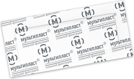Фото Мультипласт, пластырь бактерицидный сильной фиксации, 2.5 х 7.2 см