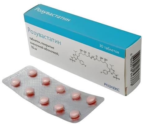Фото Розувастатин таблетки, покрытые пленочной оболочкой 10 мг, 30 шт. (Скан Биотек)