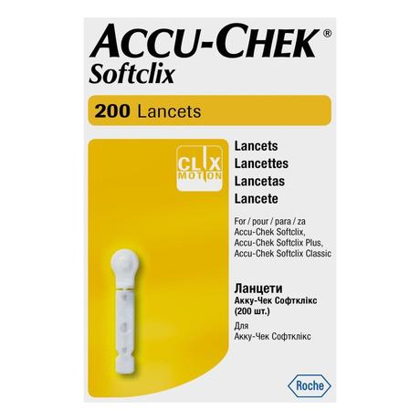 Фото Ланцеты  Accu-Chek Софтликс, 200 шт.