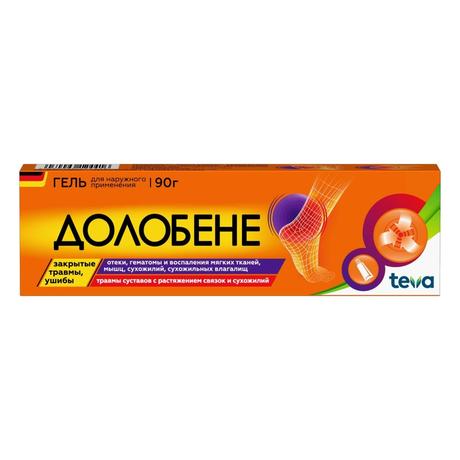 Фото Долобене, гель 90 г, 1 шт.