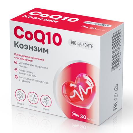 Фото Коэнзим Q10 BioForte, капсулы, 30 шт.