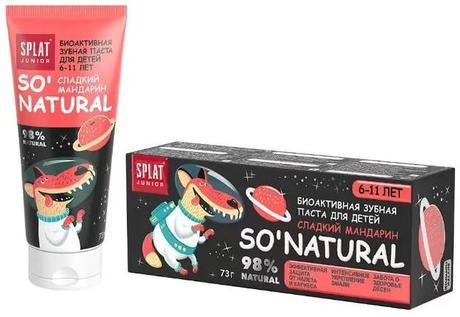 Фото Сплат Junior, зубная паста (сладкий мандарин), 73 г