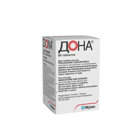 Фото Дона, таблетки в пленочной оболочке 750 мг, 60 шт.