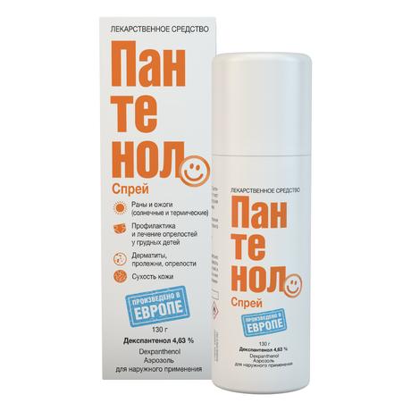 Фото Пантенолспрей, аэрозоль 4.63%, 130 г