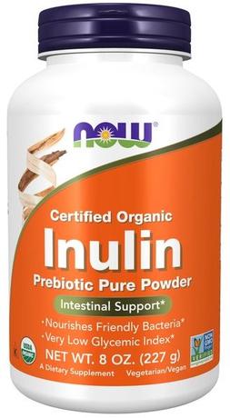 Фото NOW Инулин-пребиотик, порошок 227 г, 1 шт.
