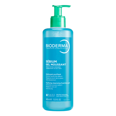 Фото Bioderma Sébium, гель очищающий, 400 мл