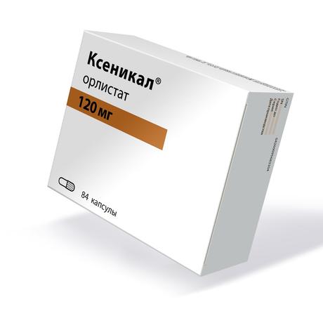 Фото Ксеникал, капсулы 120 мг, 84 шт.