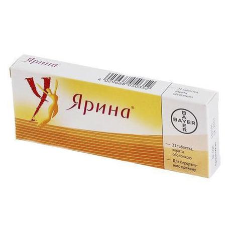 Фото Ярина, таблетки в пленочной оболочке, 21 шт.