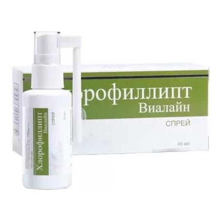 Фото Хлорофиллипт-Виалайн, спрей 45 мл, 1 шт.