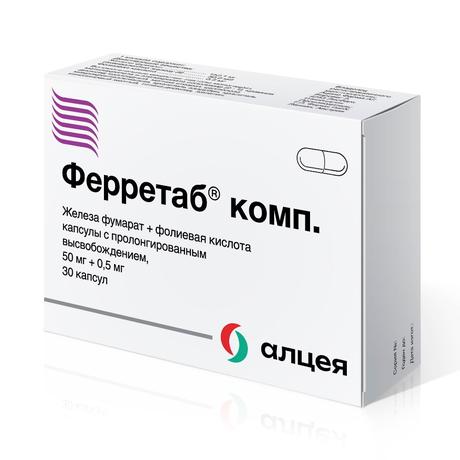 Фото Ферретаб Комп., капсулы, 30 шт.