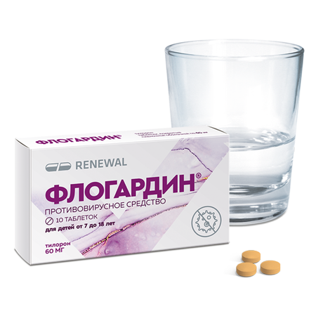Фото Флогардин, таблетки покрыт. плен. об. 60 мг, 10 шт.