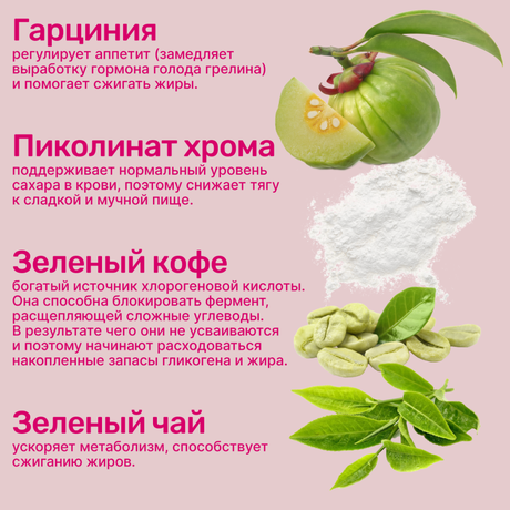 Фото Турбослим Контроль аппетита, жевательные мармеладные ягоды, 30 шт.