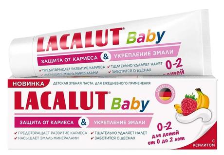 Фото Лакалют Baby, зубная паста (0-2 лет) 65 г, 1 шт.
