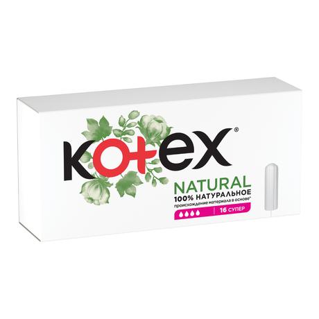 Фото Kotex Тампоны СУПЕР, 16 шт.