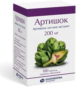 Фото Артишок, таблетки покрыт. плен. об. 200 мг, 180 шт.