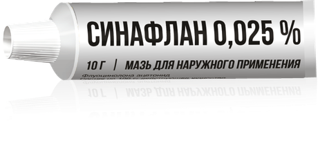 Фото Синафлан, мазь 0.025% (Озон), 10 г