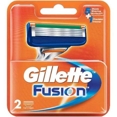 Фото Gillette Fusion сменная кассета д/бритья кассеты №2