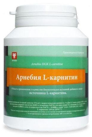 Фото Арнебия L-карнитин, капсулы, 100 шт.