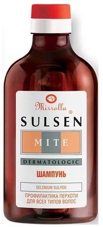 Фото Mirrolla Sulsen Мите, шампунь для профилактики перхоти 1 %, флакон 150 мл, 1 шт.